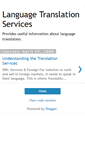 Mobile Screenshot of language-translation-service.blogspot.com