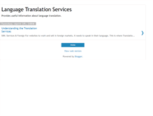 Tablet Screenshot of language-translation-service.blogspot.com