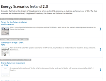 Tablet Screenshot of energyscenariosireland.blogspot.com