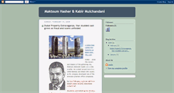 Desktop Screenshot of maktoummulchandani.blogspot.com