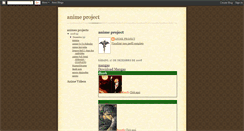 Desktop Screenshot of animeotakuproject.blogspot.com
