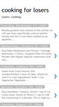 Mobile Screenshot of cookingloser.blogspot.com
