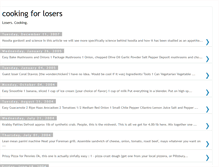 Tablet Screenshot of cookingloser.blogspot.com