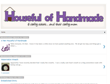 Tablet Screenshot of housefulofhandmade.blogspot.com