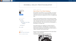 Desktop Screenshot of normadeanphotography.blogspot.com