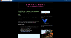 Desktop Screenshot of encantocostarica.blogspot.com