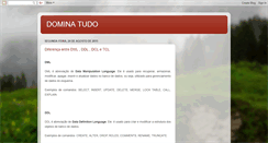 Desktop Screenshot of dominatudo.blogspot.com