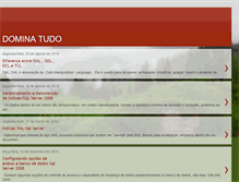 Tablet Screenshot of dominatudo.blogspot.com