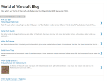 Tablet Screenshot of blog-world-of-warcraft.blogspot.com