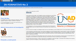 Desktop Screenshot of informativono2ceadbarranquilla.blogspot.com