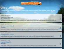 Tablet Screenshot of mikescommonsense-12.blogspot.com