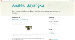 Desktop Screenshot of anakku-sayangku.blogspot.com