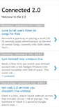 Mobile Screenshot of connectedtwo.blogspot.com
