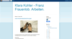 Desktop Screenshot of klarakohler.blogspot.com