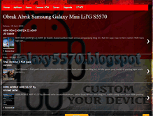 Tablet Screenshot of galaxy5570.blogspot.com