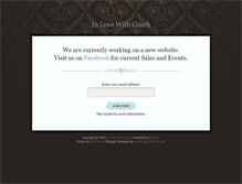 Tablet Screenshot of inlovewithcoach.blogspot.com