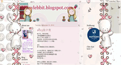 Desktop Screenshot of missylebbit.blogspot.com