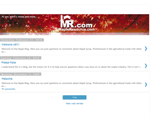 Tablet Screenshot of mapleresource.blogspot.com
