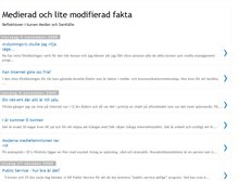 Tablet Screenshot of medierad.blogspot.com