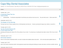 Tablet Screenshot of capemaydental.blogspot.com