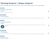 Tablet Screenshot of 101teknologikomputer.blogspot.com