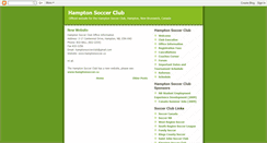 Desktop Screenshot of hamptonsoccerclub.blogspot.com