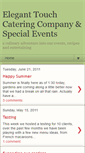 Mobile Screenshot of eleganttouchevents.blogspot.com