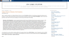 Desktop Screenshot of flynnwd.blogspot.com