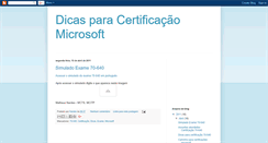 Desktop Screenshot of certificacaowindows.blogspot.com