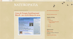 Desktop Screenshot of naturopatiaintegrada.blogspot.com