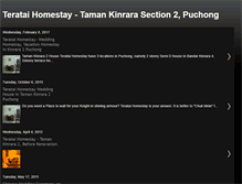 Tablet Screenshot of kinrarahomestay.blogspot.com