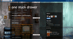 Desktop Screenshot of onestuckdrawer.blogspot.com