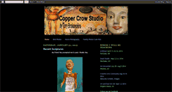 Desktop Screenshot of coppercrowstudio.blogspot.com