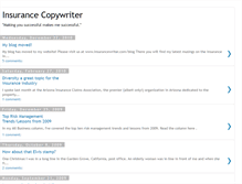 Tablet Screenshot of insurancecopywriter.blogspot.com