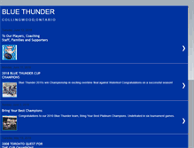 Tablet Screenshot of bluethunderhockey.blogspot.com