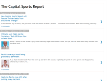 Tablet Screenshot of capitalsportzone.blogspot.com