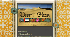 Desktop Screenshot of desertbloomabudhabi.blogspot.com