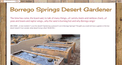 Desktop Screenshot of borregodesertgardener-jgp.blogspot.com