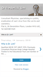 Mobile Screenshot of drfredlim.blogspot.com