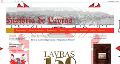 Desktop Screenshot of historiadelavras.blogspot.com