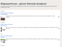 Tablet Screenshot of bilgisayarhocan.blogspot.com