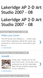 Mobile Screenshot of lhsap2dartstudio.blogspot.com