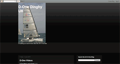 Desktop Screenshot of d-onedinghy.blogspot.com