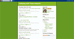 Desktop Screenshot of loggying-transresearch.blogspot.com