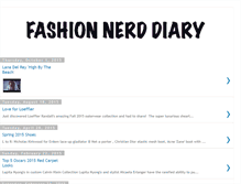 Tablet Screenshot of fashion-nerd-diary.blogspot.com