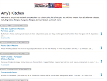 Tablet Screenshot of amyniverskitchen.blogspot.com