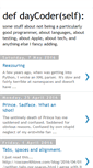 Mobile Screenshot of daycoder.blogspot.com