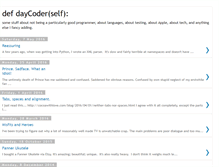 Tablet Screenshot of daycoder.blogspot.com