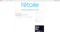 Desktop Screenshot of letoilemagazine.blogspot.com