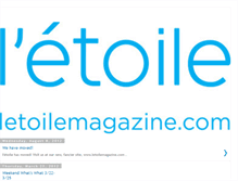 Tablet Screenshot of letoilemagazine.blogspot.com